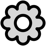 Settings Cute SVG Icon